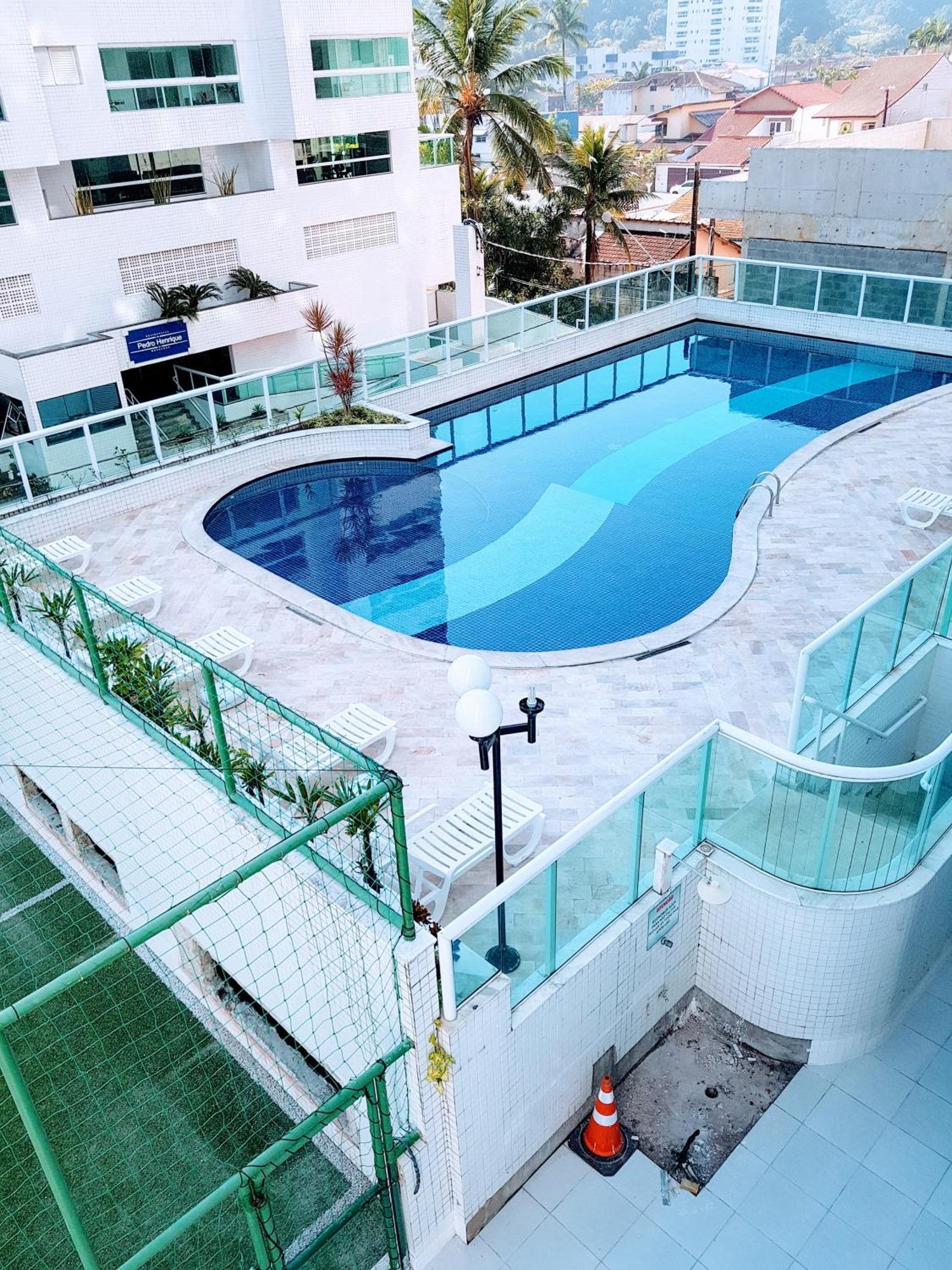 Ap Padrao Pe Na Areia Centro Top Mongaguá Zewnętrze zdjęcie
